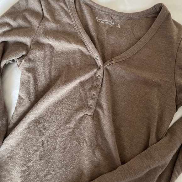 Brown Abercrombie and fitch bodysuit - Picture 3 of 3